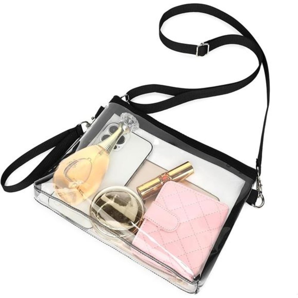 NEW Clear Transparent Crossbody Handbag